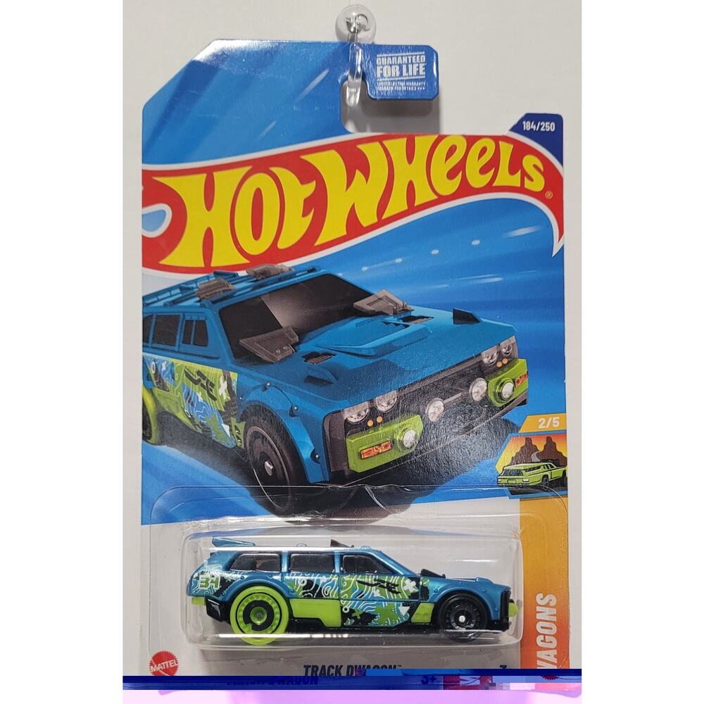 Hot Wheels 2025 Track Dwagon Blue 184/250 HW Wagons Series 2/5